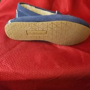 Hush Puppies Women's Winnie Slip-On Slippers - Suede Moccasin Style With Faux Fur Lining & Slip-Resistant Sole